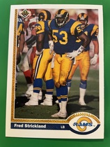 1991 Upper Deck Base Set #334 Fred Strickland