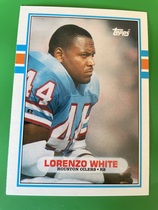 1989 Topps Traded #10 Lorenzo White