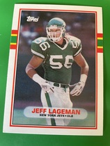 1989 Topps Traded #49 Jeff Lageman