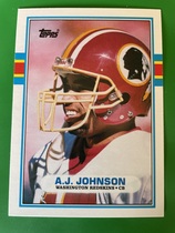 1989 Topps Traded #96 A.J. Johnson