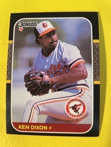 1987 Donruss Base Set #171 Ken Dixon