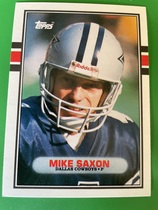 1989 Topps Traded #119 Mike Saxon