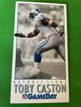 1992 Fleer GameDay #31 Toby Caston