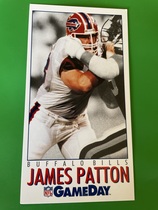 1992 Fleer GameDay #33 James Patton