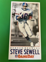 1992 Fleer GameDay #54 Steve Sewell