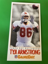 1992 Fleer GameDay #80 Tyji Armstrong