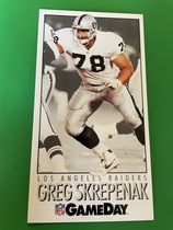 1992 Fleer GameDay #92 Greg Skrepenak