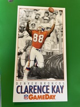 1992 Fleer GameDay #94 Clarence Kay