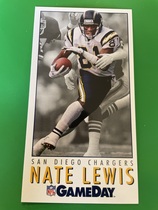 1992 Fleer GameDay #123 Nate Lewis