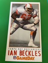 1992 Fleer GameDay #140 Ian Beckles