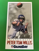 1992 Fleer GameDay #160 Peter Tom Willis