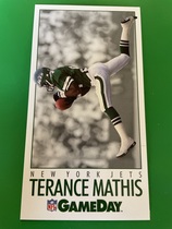 1992 Fleer GameDay #165 Terance Mathis