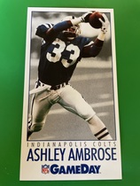 1992 Fleer GameDay #171 Ashley Ambrose