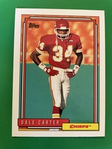 1992 Topps Base Set #670 Dale Carter