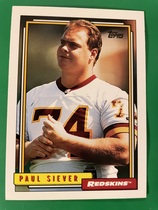 1992 Topps Base Set #706 Paul Siever