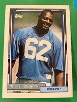 1992 Topps Base Set #731 Michael Brandon