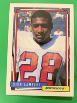 1992 Topps Base Set #749 Dion Lambert