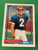 1992 Topps Base Set #755 Steve Christie