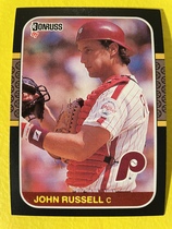 1987 Donruss Base Set #207 John Russell