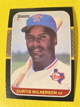 1987 Donruss Base Set #223 Curtis Wilkerson