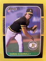 1987 Donruss Base Set #226 Chris Codiroli