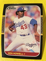 1987 Donruss Base Set #229 Ken Howell