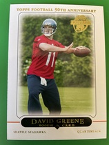 2005 Topps Base Set #419 David Greene