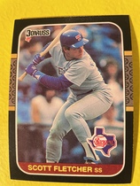 1987 Donruss Base Set #304 Scott Fletcher