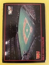 1993 Leaf Triple Play #127 Mile High Stadium