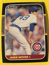 1987 Donruss Base Set #315 Jamie Moyer