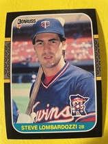 1987 Donruss Base Set #318 Steve Lombardozzi