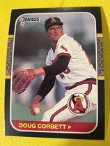 1987 Donruss Base Set #333 Doug Corbett