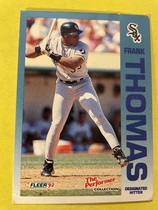 1992 Fleer Citgo 7 Eleven The Performer #2 Frank Thomas