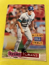 1994 Stadium Club Base Set #177 Brian Turang
