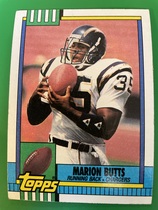1990 Topps Base Set #383 Marion Butts