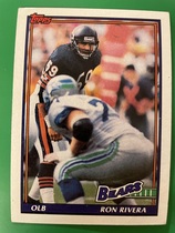 1991 Topps Base Set #165 Ron Rivera