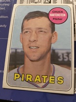 1969 Topps Base Set #596 Chuck Hartenstein