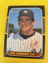 1987 Donruss Base Set #401 Phil Lombardi