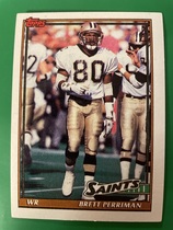 1991 Topps Base Set #325 Brett Perriman