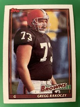 1991 Topps Base Set #601 Gregg Rakoczy