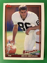 1991 Topps Base Set #604 Brian Brennan