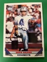 1993 Topps Base Set #38 Mike Saxon