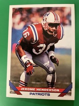 1993 Topps Base Set #253 Jerome Henderson