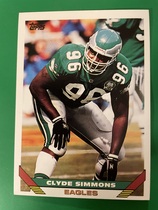 1993 Topps Base Set #304 Clyde Simmons