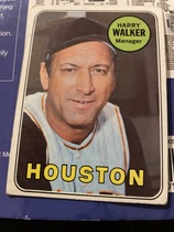 1969 Topps Base Set #633 Harry Walker