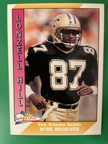 1991 Pacific Base Set #338 Lonzell Hill