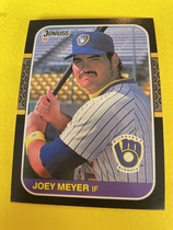 1987 Donruss Base Set #460 Joey Meyer
