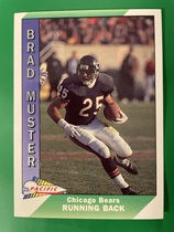 1991 Pacific Base Set #51 Brad Muster