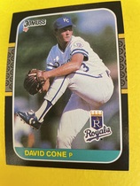 1987 Donruss Base Set #502 David Cone