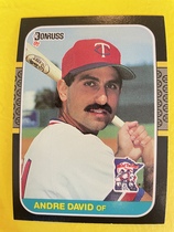 1987 Donruss Base Set #519 Andre David